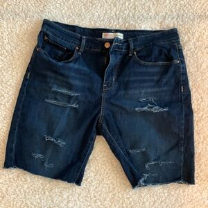 Cute shorts, blue jeans, size 12 stressed good condition